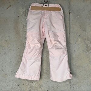 Lands end light pale pink girls ski pants size 6